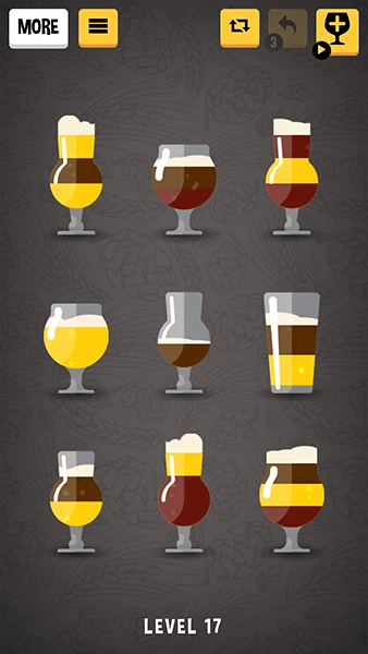Bier Spel: Water sorteer puzzel app screenshot 2