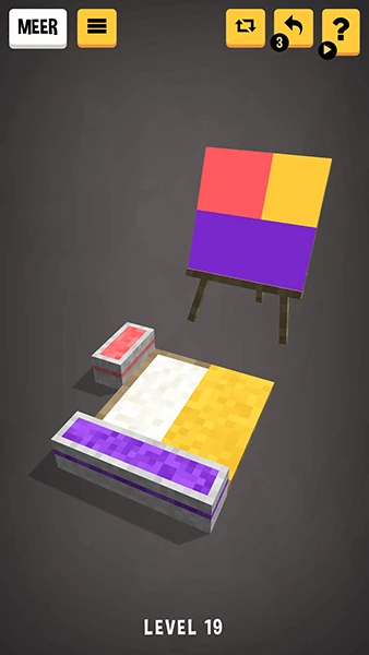 Kleuren Emmers: 3d verf spel app screenshot 2