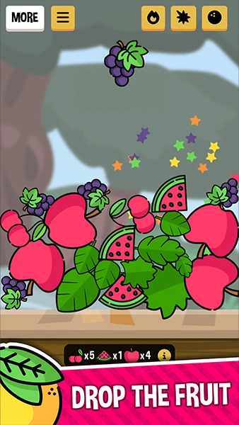 Fruit Drop: Meloenen spel app screenshot 1