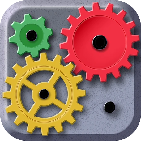 Crazy Gears Box: Connect cogs icon