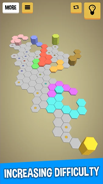 Hexa Stack: Sort & Flow Color