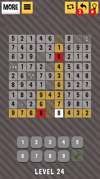 Sudoku: klassieke breinbrekers app screenshot 2