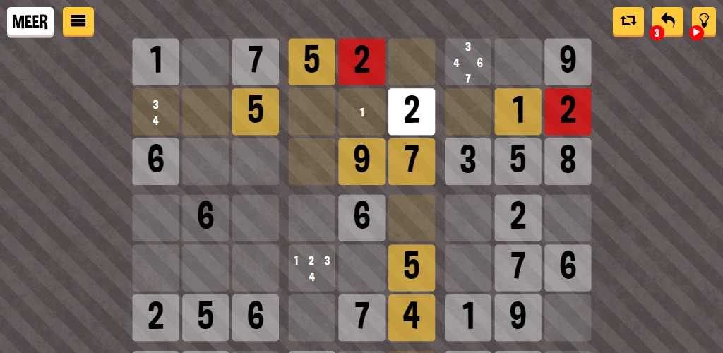 Met sudoku apps kun je digitaal puzzelen