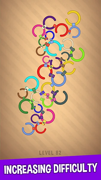 Untie the Rings: rotate the circle app screenshot 3
